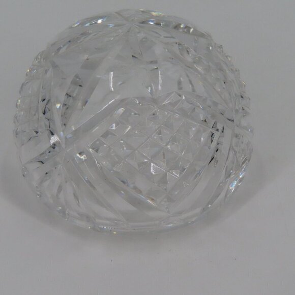 Waterford Crystal Glass Ireland Diamond Cut Paperweight Executive Office Desk - Picture 5 of 13